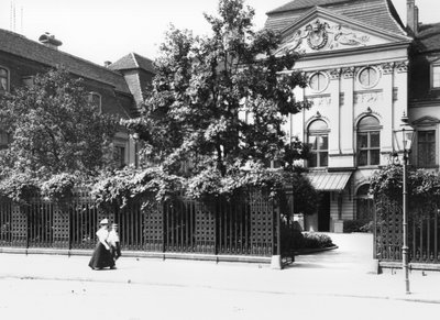 De Keizerlijke Kanselarij, Wilhelmstrasse, Berlijn, ca. 1910 door Jousset